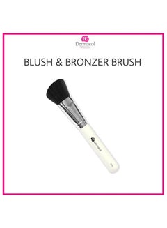 Dermacol D54 Blush And Bronzer Brush White/Silver/Black  - Image 2