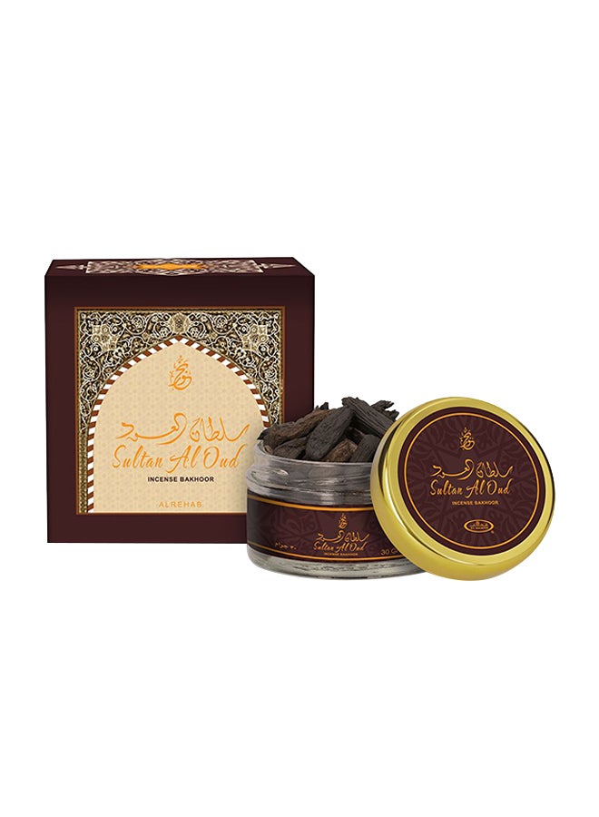Alrehab Bakhoor Sultan Al Oud 30grams  - Image 2