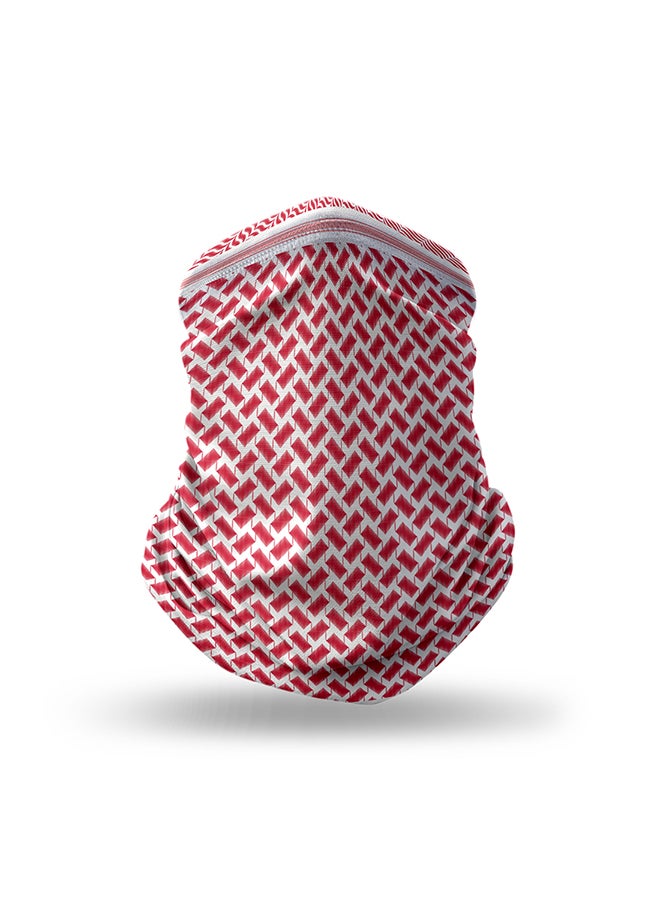 Stylizedd Designer Neck Gaiter Face Mask Reusable - Shemag 18.5 x 10inch  - Image 1