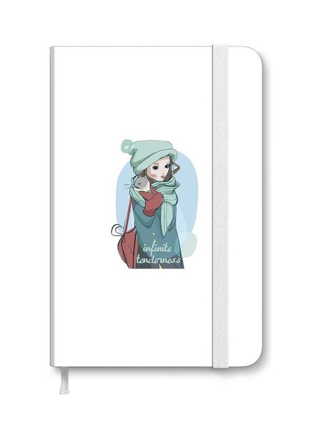 Stylizedd Designer A5 Thick Hardcover Notebook - Infinite Tenderness Multicolour - Image 1