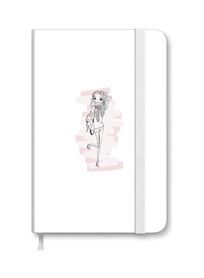 Stylizedd Designer A5 Thick Hardcover Notebook - Teen Star Multicolour - Image 1