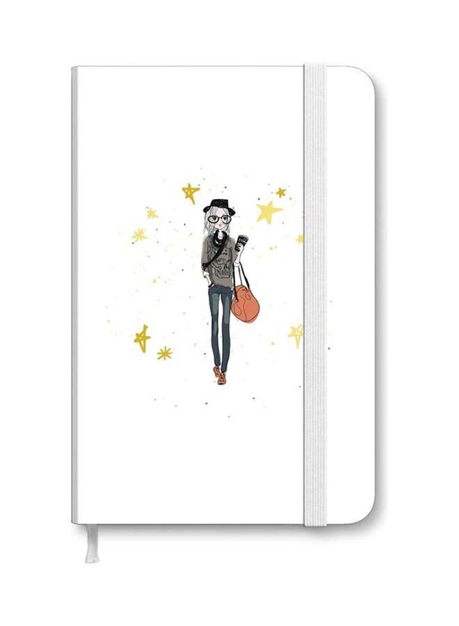 Stylizedd Designer A5 Thick Hardcover Notebook - Fashionista Multicolour - Image 1