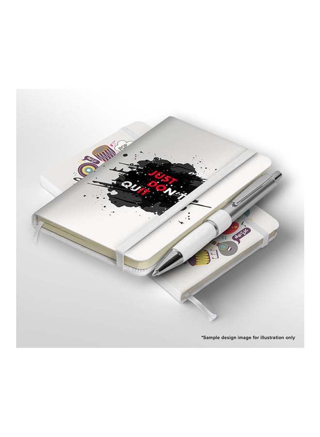 Stylizedd Designer A5 Thick Hardcover Notebook -  Faz3 Dubai Red - Image 4