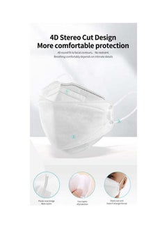 MUSK 10-Pieces Protective Nano Fiber Filter Face Mask  - Image 4