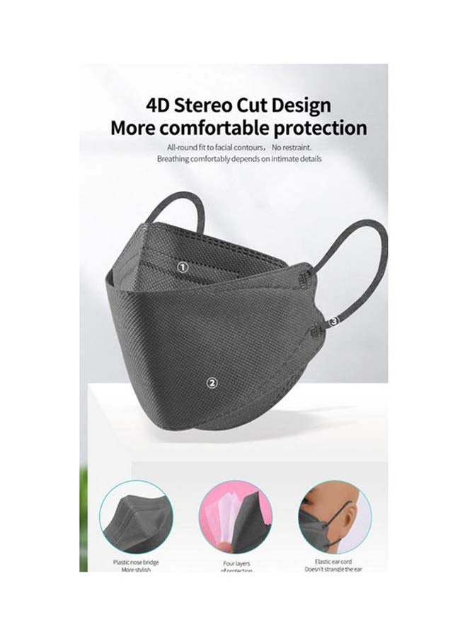 Generic N95 FFP2 5 Layers Filtering Face Mask  - Image 2
