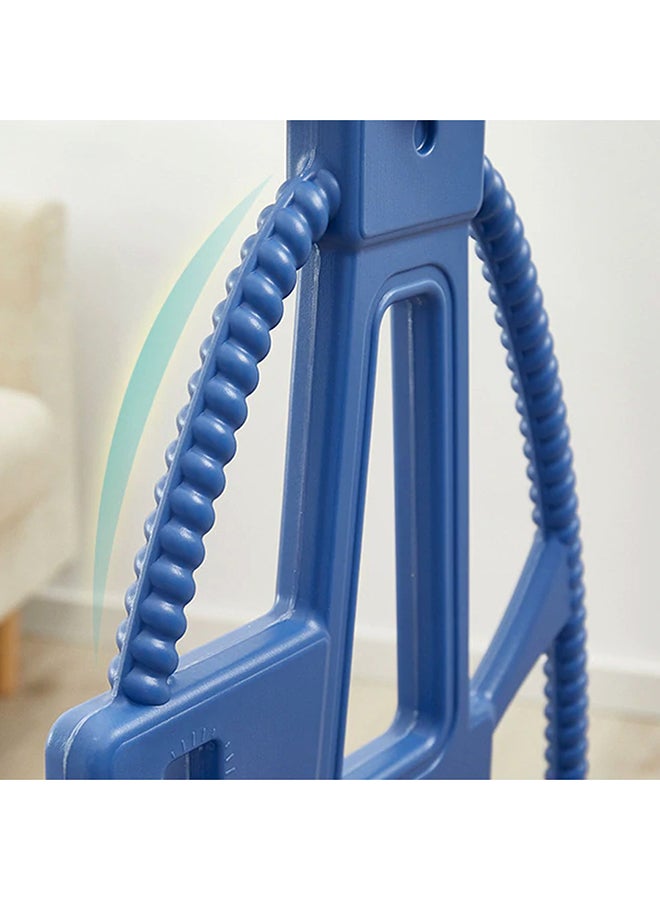 Little Story - 3In1 Swing Wt Slide, Swing,Climb And Slide, Indoor And Outdoor Play, Basketball Ring, Smooth And Soft Edges, Easy To Fold, 3-Point Safety Harness, Kids 1-6Years, Blue 135cm - Image 1