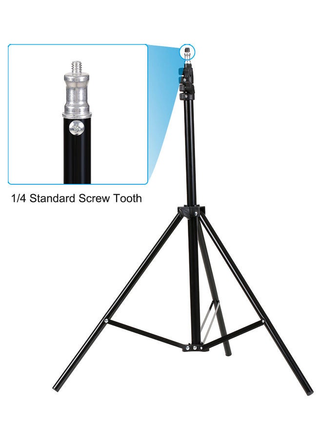 حامل ثلاثي القوائم لميزان الحرارة الذي يعمل بالأشعة تحت الحمراء أسود - Image 2