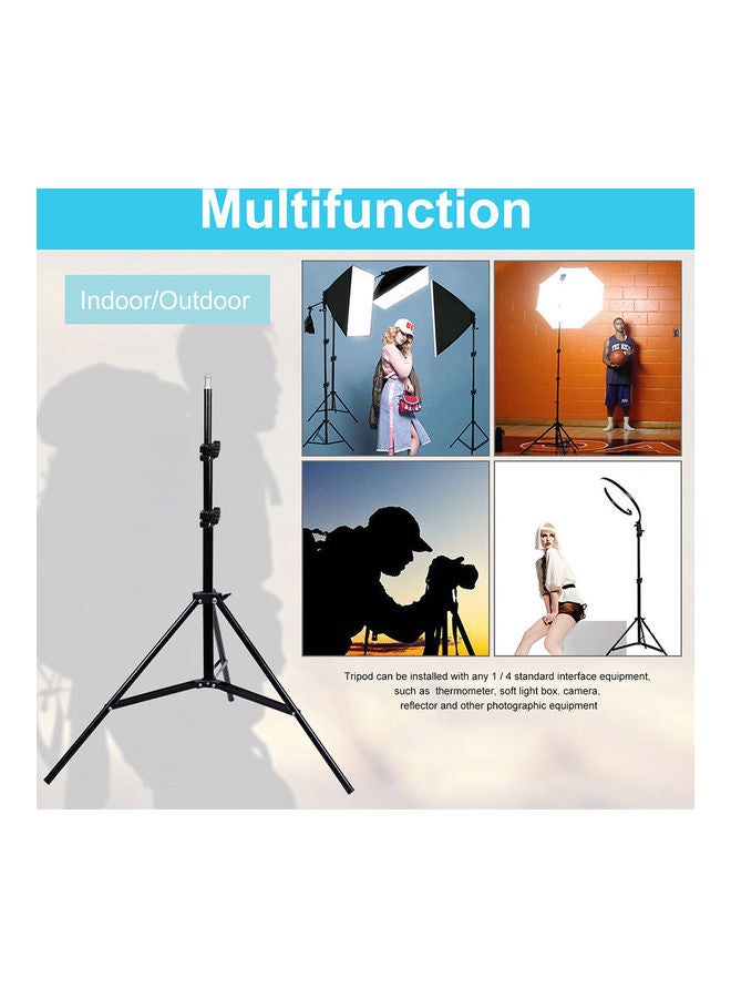 حامل ثلاثي القوائم لميزان الحرارة الذي يعمل بالأشعة تحت الحمراء أسود - Image 4