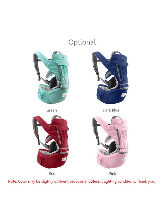 Generic Baby Carrier With Hip Seat Green  - Image 5