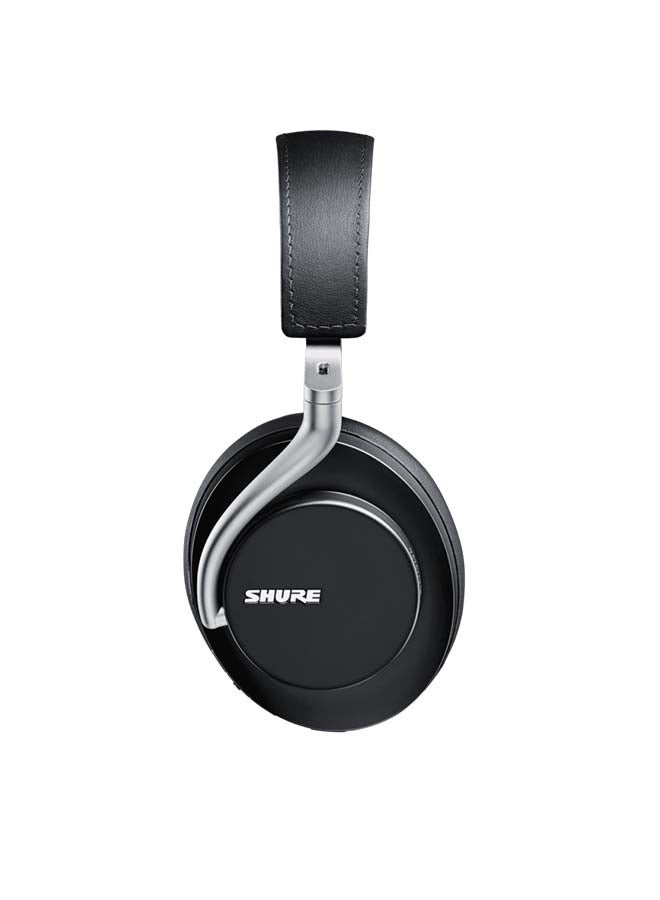 Shure - Wireless Noise Cancelling Headphones black - Image 1