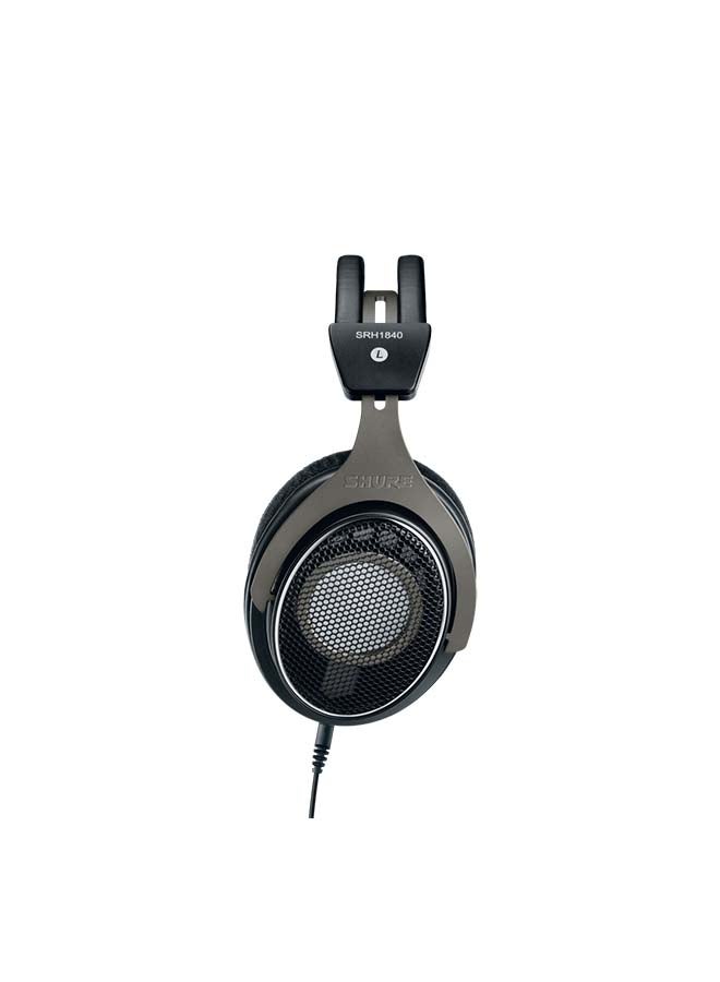 Shure - Premium Open-Back Headphones Black - Image 1