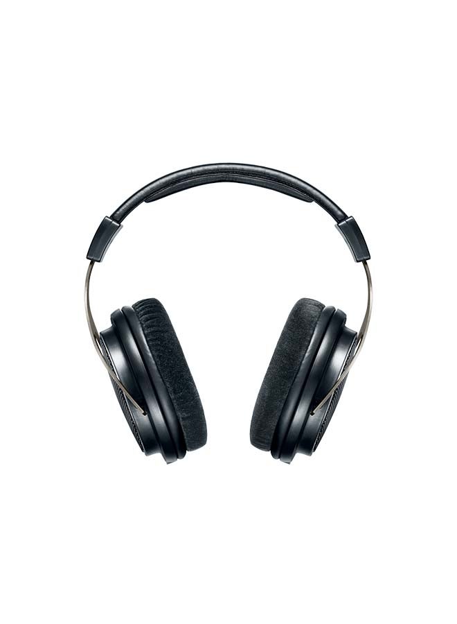Shure - Premium Open-Back Headphones Black - Image 1