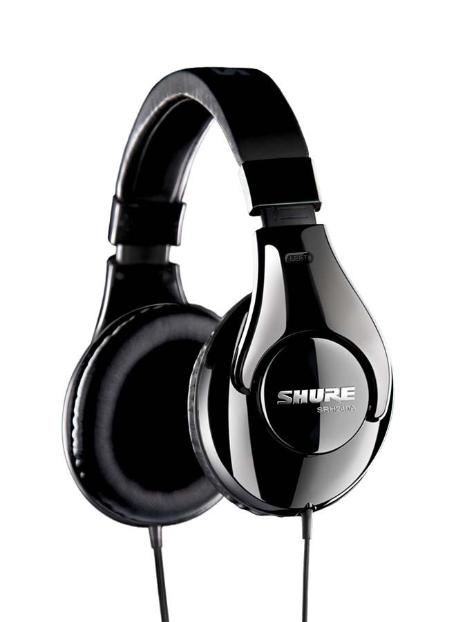 Shure Professional Quality Headphones Black  - Image 1