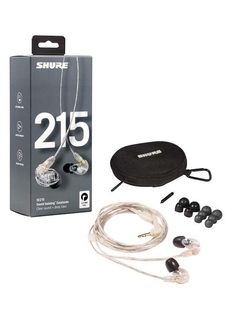 Sound Isolating Earphones Clear