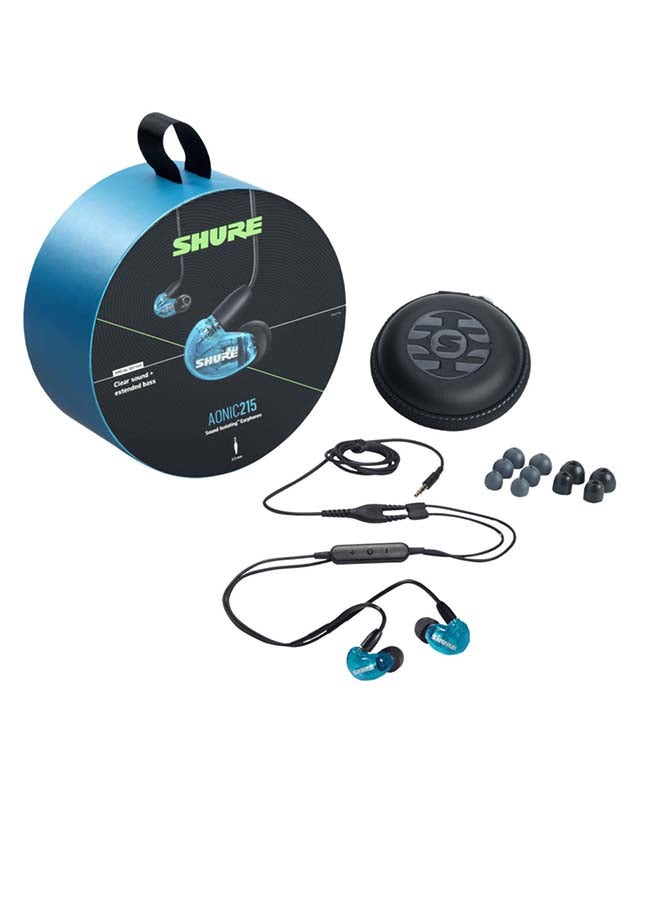 Shure Sound Isolating Earphones blue  - Image 1