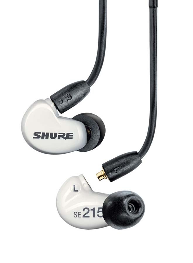 Shure Sound Isolating Earphones White  - Image 2