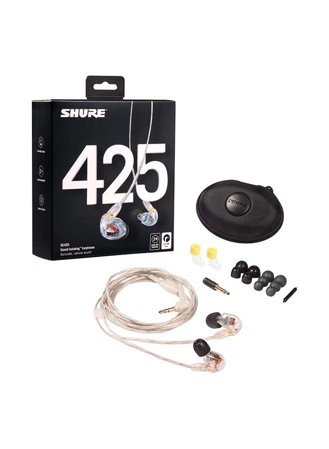 Shure - Sound Isolating Earphones Clear - Image 1