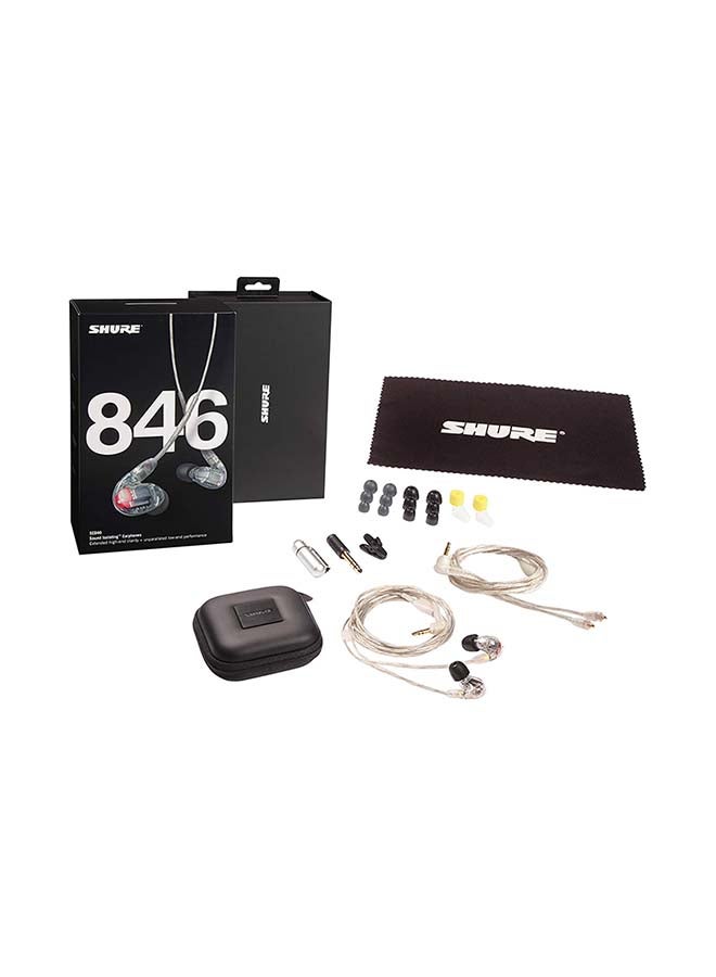 Shure - Professional Sound Isolating Earphones With Quad High Definition MicroDrivers And True Subwoofer Clear - Image 1