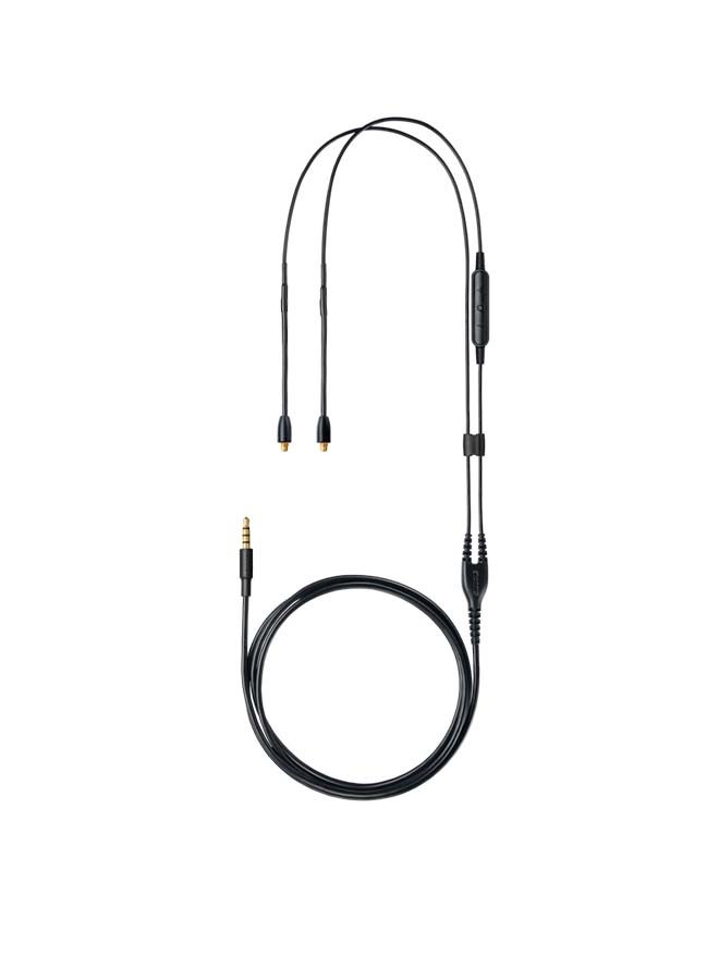 Shure UNI Remote Mic Universal Cable For SE Earphones Black  - Image 1