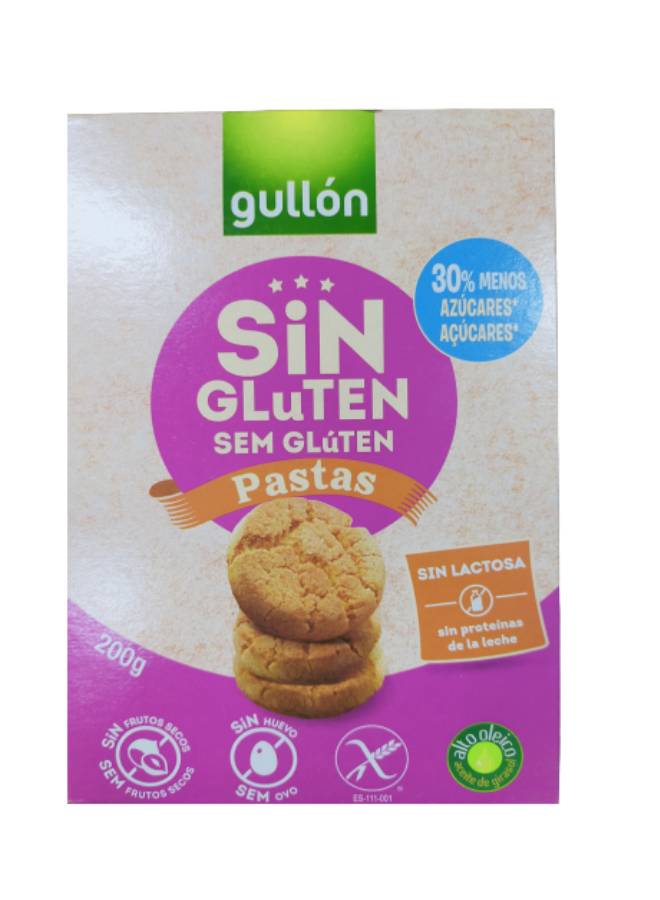 Gullon Sin Gluten Pastas Cookies 200grams