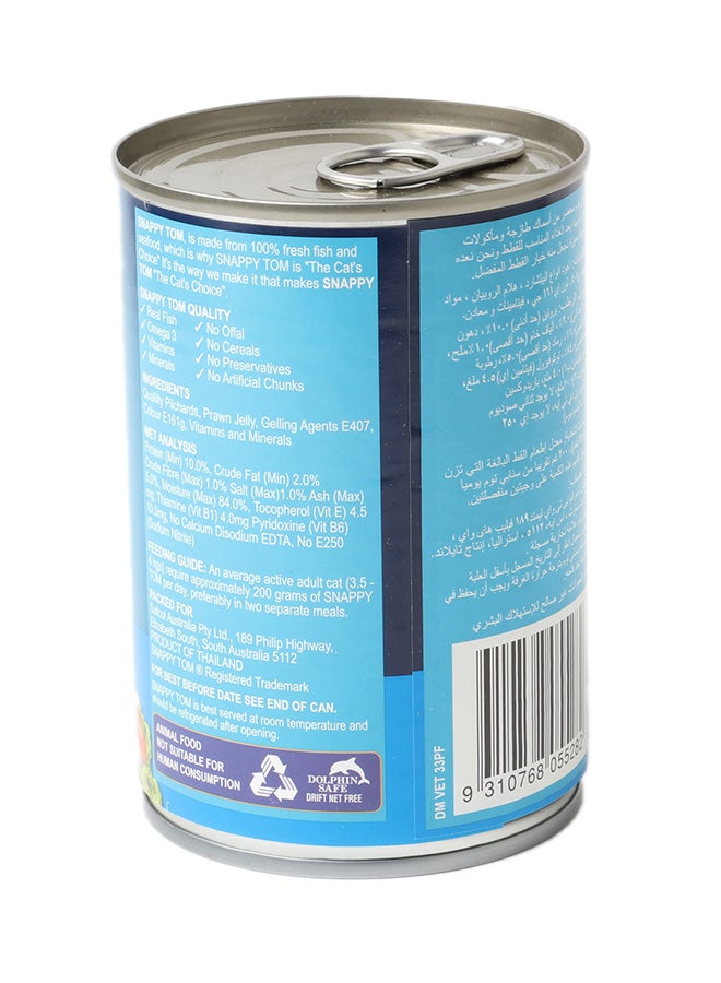 Snappy Tom Pilchard Prawn Jelly Multicolour 400grams  - Image 3