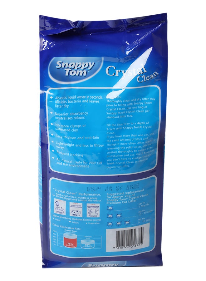 Snappy Tom - Crystal Clean Cat Litter Lavender Multicolour 2kg - Image 1