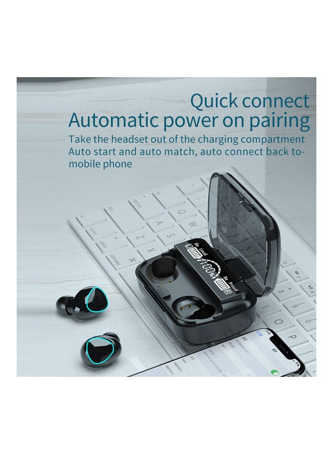 Generic - M10 True Wireless Earbuds Black - Image 1