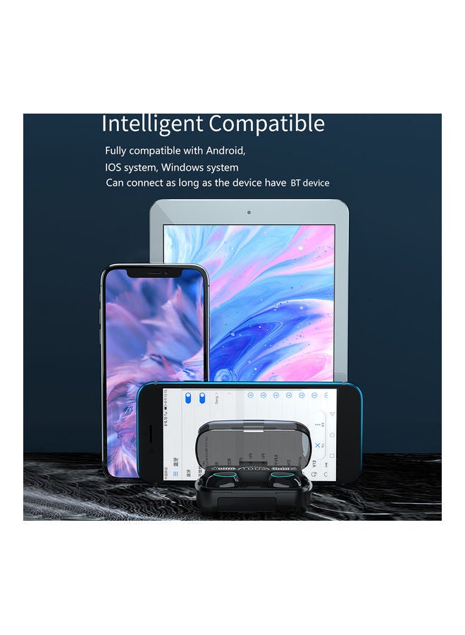 Generic - M10 True Wireless Earbuds Black - Image 1