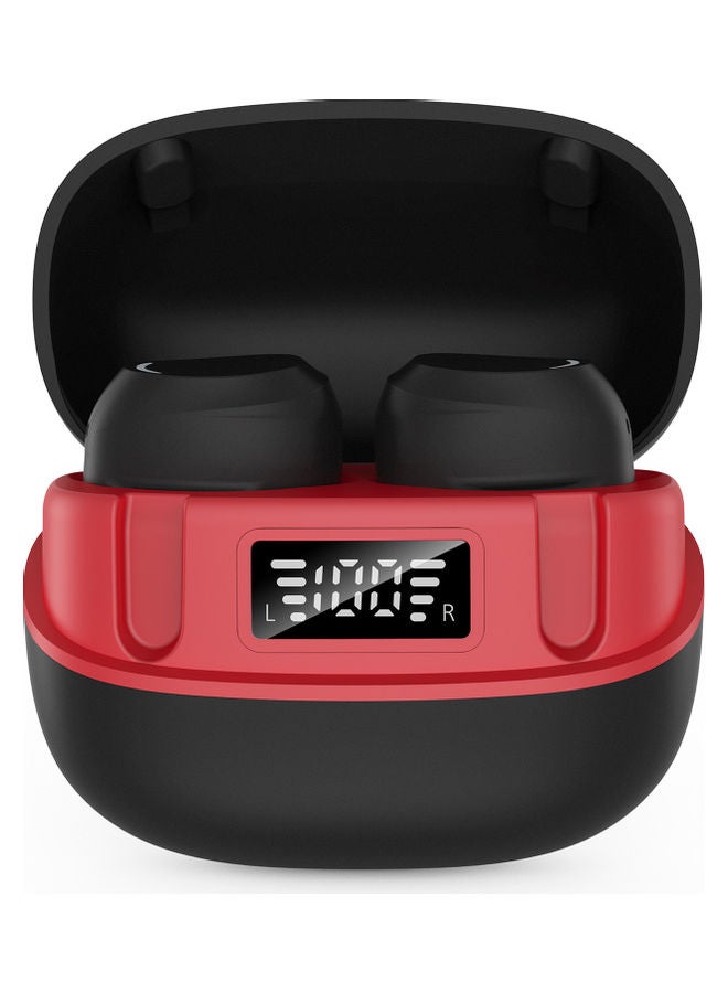 Waterproof Sport Earphones Black/Red - Image 1