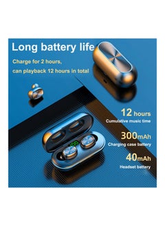 Generic B5 True Wireless Earbuds Black  - Image 2