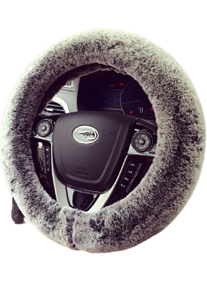 Generic Fur Car Steering Wheel Cover