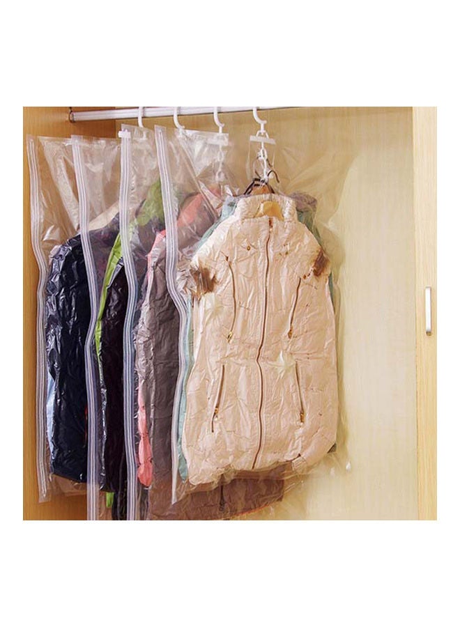 Generic - Vacuum Seal Compressed Space Saving Hanging Storage Bag Transparent 20 x 10 x 20cm - Image 1