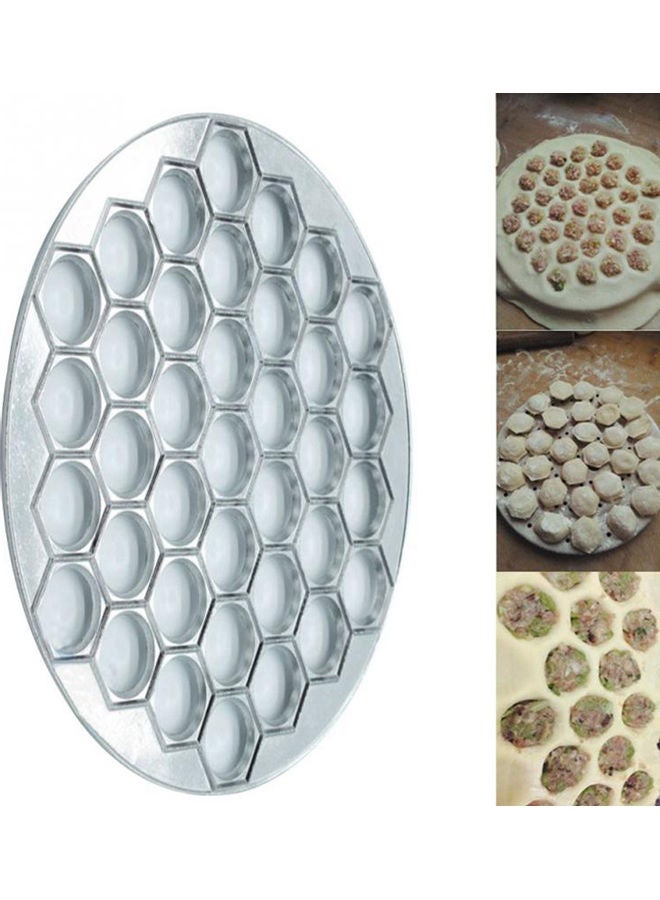 37 Holes Dumpling Maker Mold White 24.6x24.6x1.2cm - Image 5