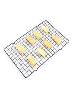 Generic Non-stick Cooling Grid Biscuit Cookie Pie Bread Cake Baking Rack Black  - Image 2