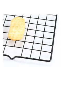 Generic Non-stick Cooling Grid Biscuit Cookie Pie Bread Cake Baking Rack Black  - Image 3