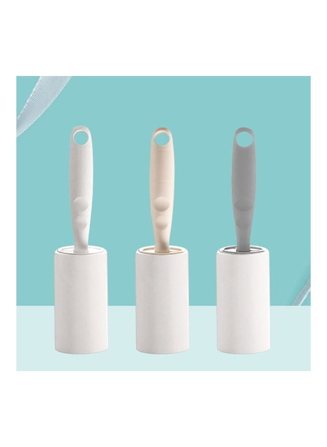 Clothes Dust Hair Removal Brush Sticker Sticky Lint Roller White 20 x 10 x 20cm - Image 3