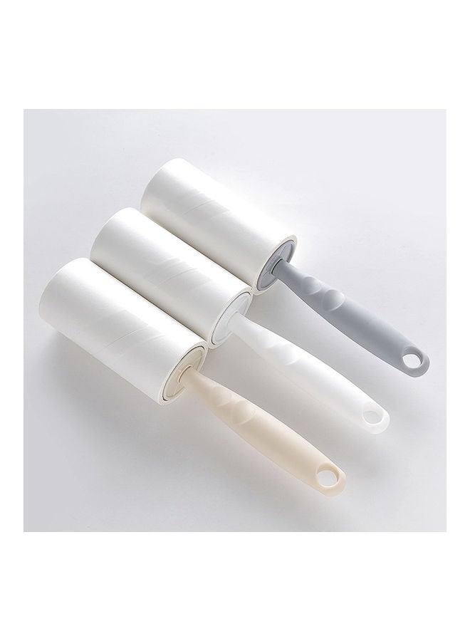 Clothes Dust Hair Removal Brush Sticker Sticky Lint Roller White 20 x 10 x 20cm - Image 4