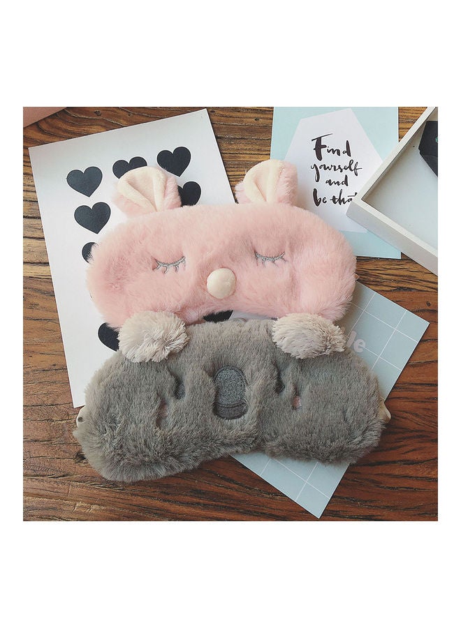 Generic Cute Animal Eye Cover Sleeping Mask Pink 20 x 10 x 20cm  - Image 2