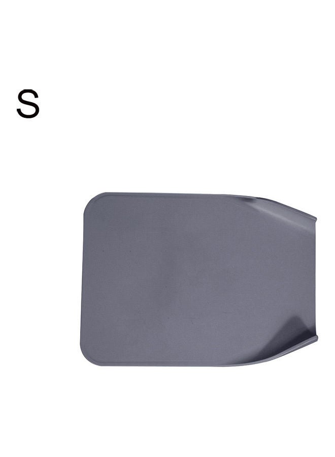 Bendable Fruit Food Cutting Board Grey 34 x 26 x 0.5cm 