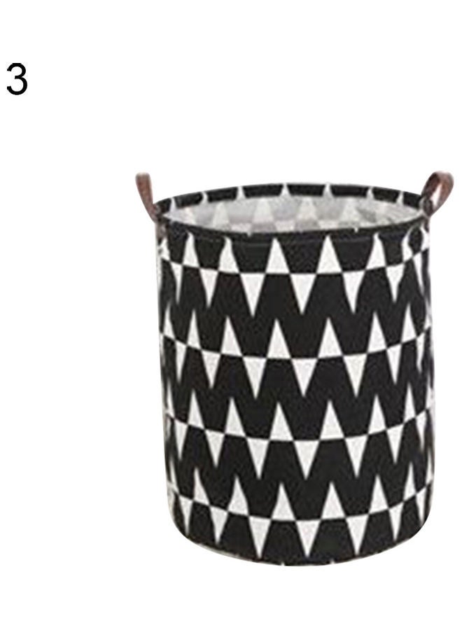 Nordic Style Baby Kids Laundry Basket Black