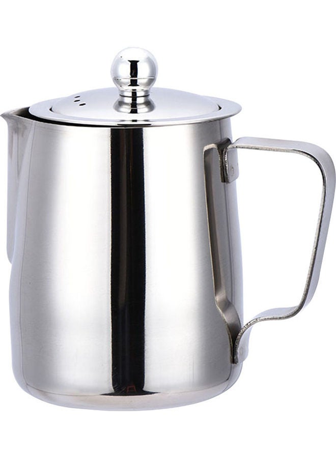 Generic - Stainless Steel Kettle With Removable Infuser Filter Silver 13.7 x 11.4 x 8.5cm - Image 1