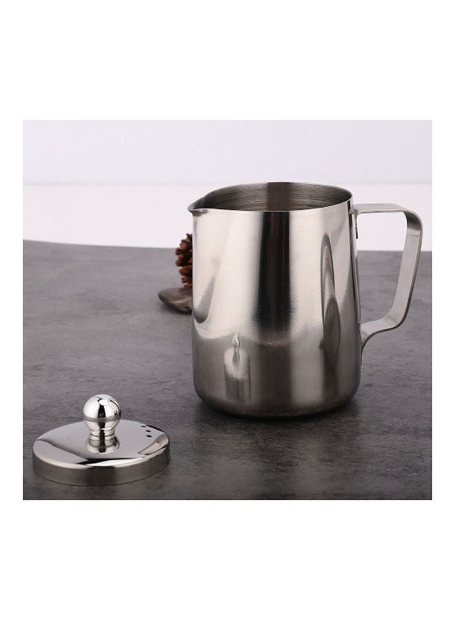Generic - Stainless Steel Kettle With Removable Infuser Filter Silver 13.7 x 11.4 x 8.5cm - Image 1