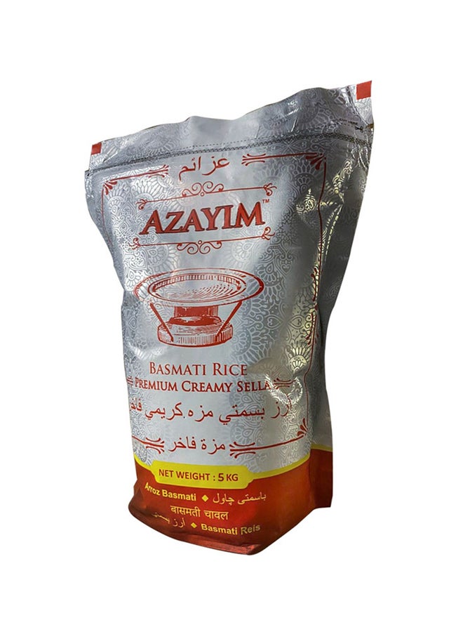 Basmati Rice Premium Creamy Sella 5kg