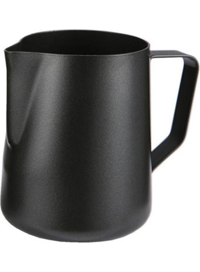 Generic Milk Frothing Pitcher Cup with Handle Black  - Image 1