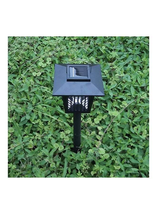 Solar Powered Outdoor Insect Mosquito Killer Bug Zapper Garden LED Lawn Light Black 20x10x20cm - Image 3