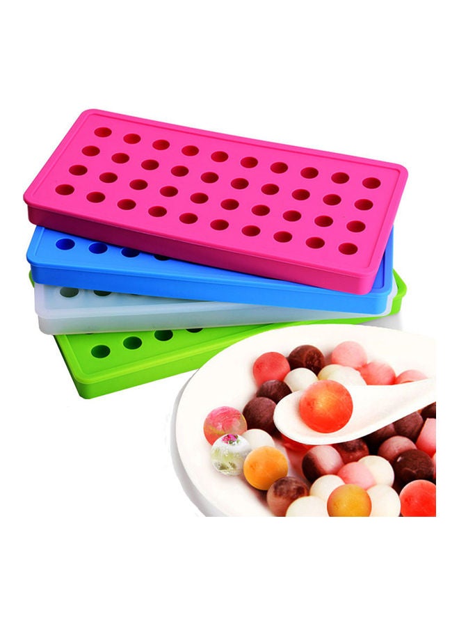 40-Hole Ice Cube Mold Maker Green 24 x 12 x 2cm - Image 2