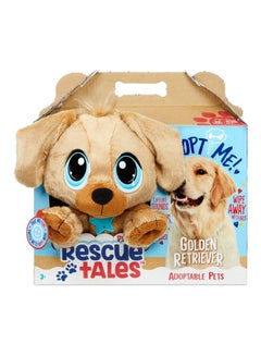 Rescue Tales Golden Retriever Interactive Plush Toy