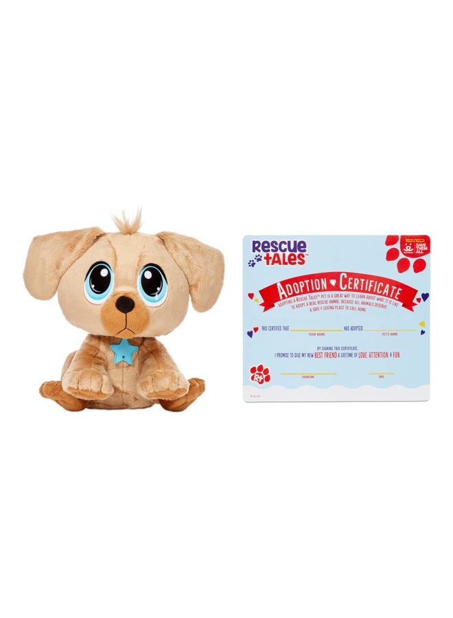 little tikes - Rescue Tales Golden Retriever Interactive Plush Toy - Image 1