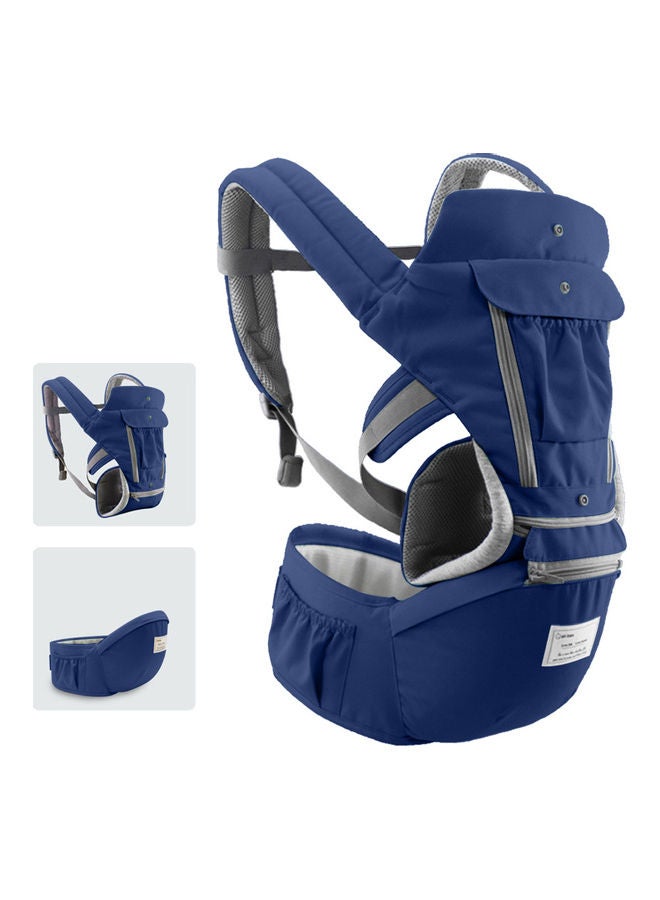 Generic Baby Carrier With Hip Seat Blue  - Image 1