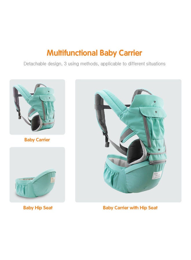 Generic Baby Carrier With Hip Seat Blue  - Image 5